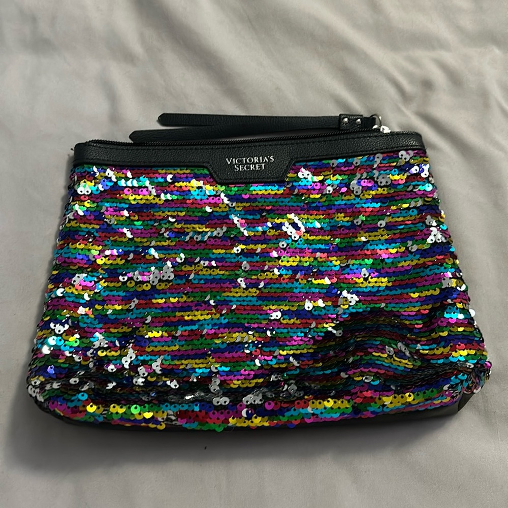 VS sequin clutch